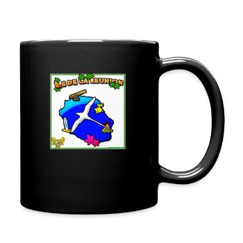 Ile de la Reunion Paille en queue - Mug uni - noir - Droite