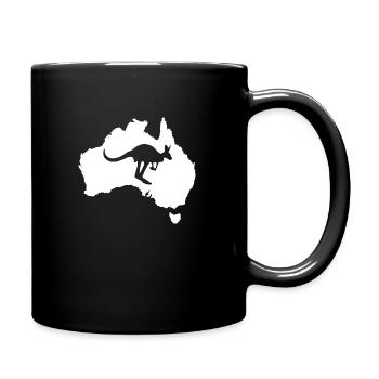 Australia - Full Colour Mug - black - Right