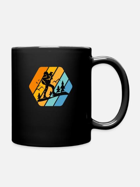 wander - Full Colour Mug - black