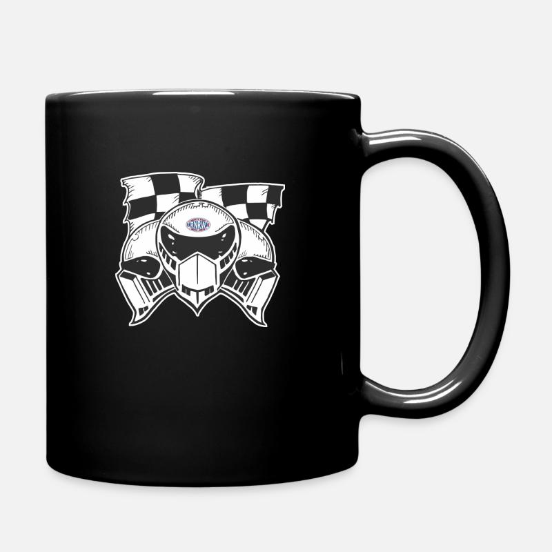 Fight with us - Full Colour Mug - black