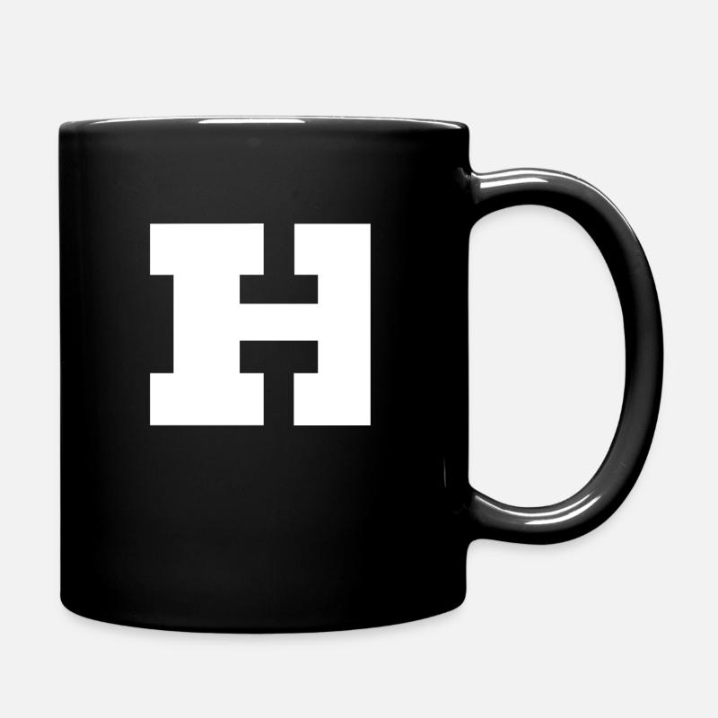 harvard H varsity - Tasse einfarbig - Schwarz