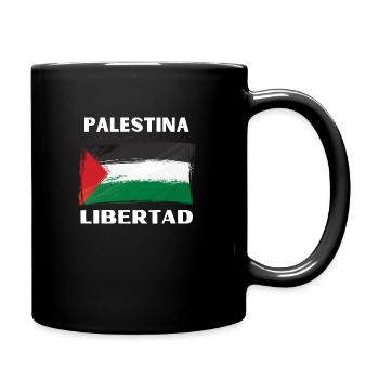 PALESTINE PALESTINE PALESTINE - Full Colour Mug - black - Right