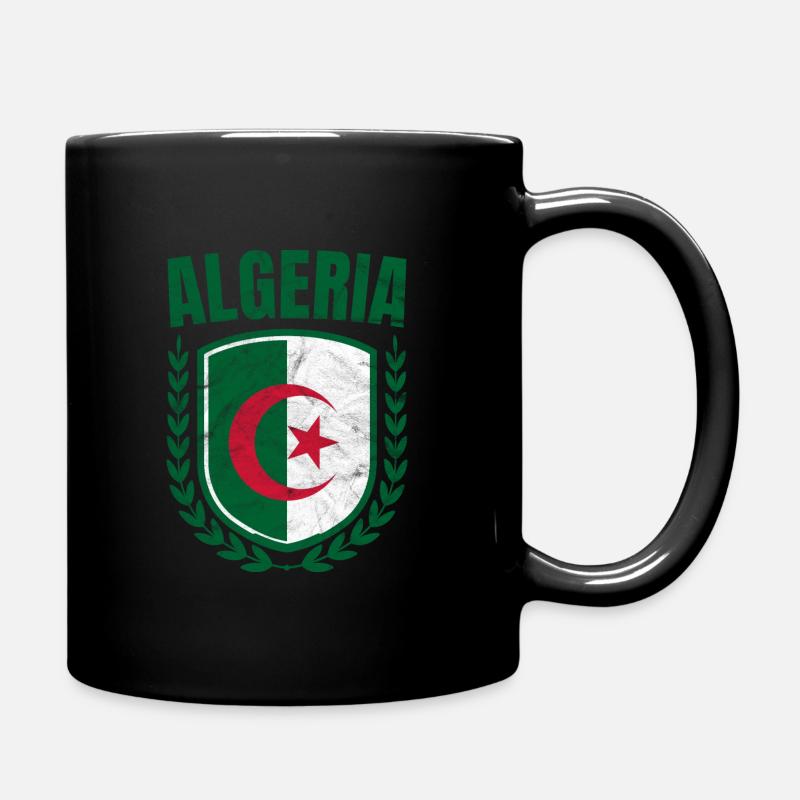 Algerien - Tasse einfarbig - Schwarz