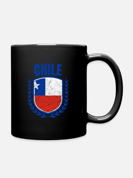 Chile - Tasse einfarbig - Schwarz
