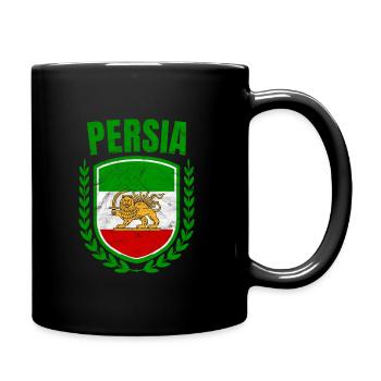 Persia - Full Colour Mug - black - Right