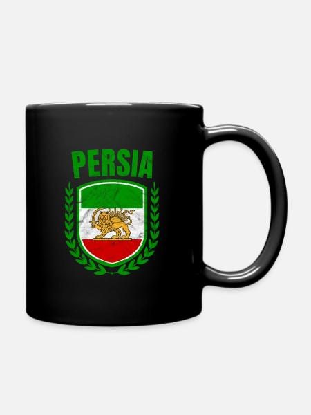 Persien - Tasse einfarbig - Schwarz