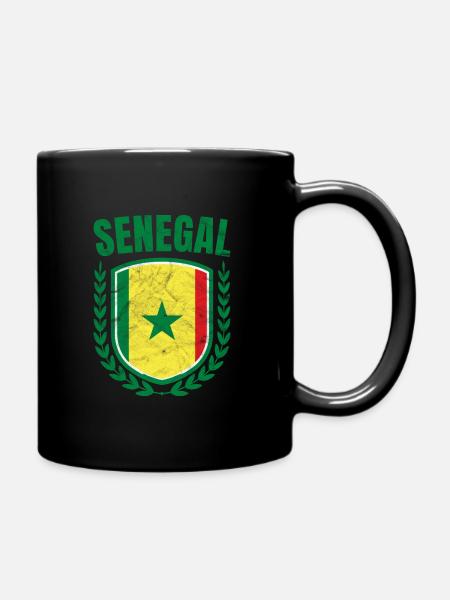 Sénégal - Mug uni - noir
