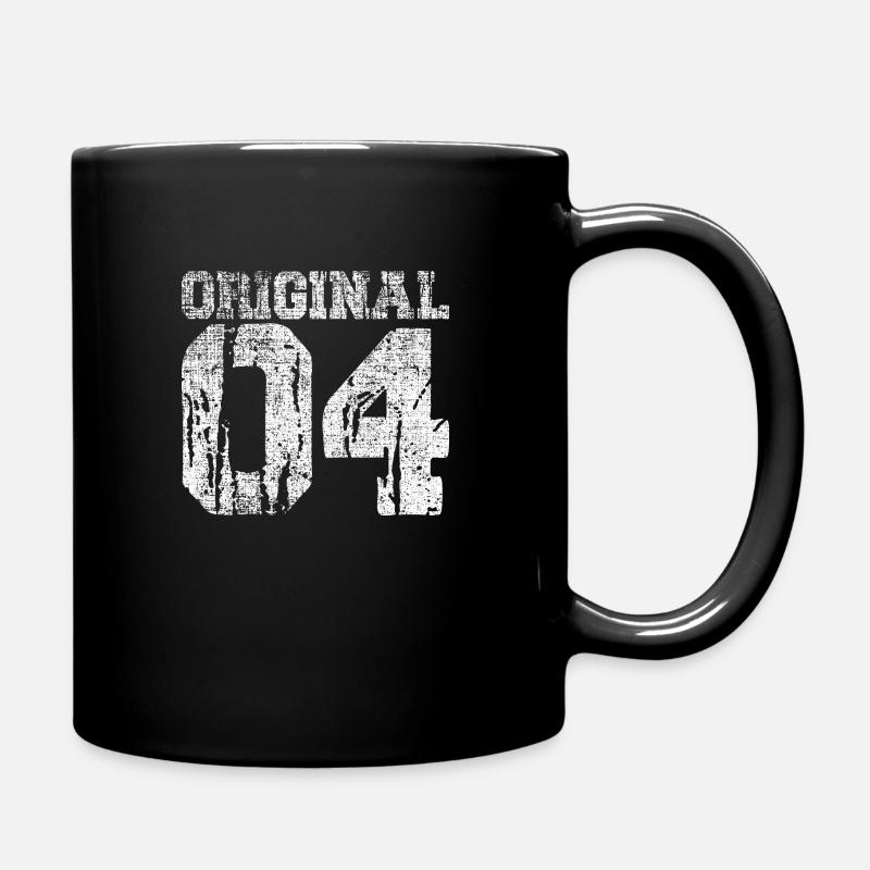 18. Geburtstag Mädchen 18 Jahre 2004 Lustig - Tasse einfarbig - Schwarz