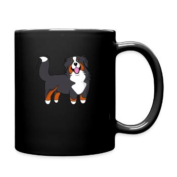 Bouvier bernois - Mug uni - noir - Droite