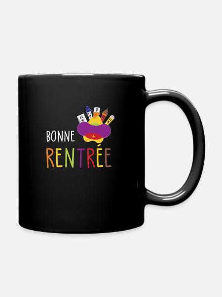 bonne rentrée / humour rentrée des classes - Mug uni - noir