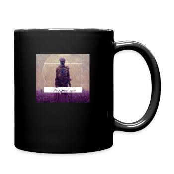 Forgive Me - Tasse einfarbig - Schwarz - Rechts