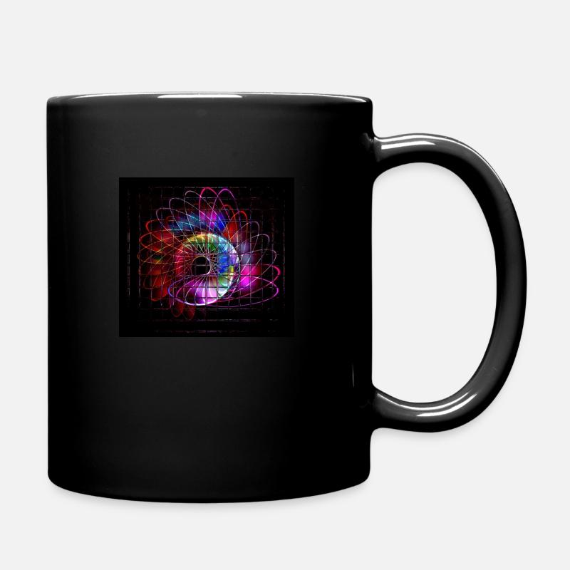 Spirale #3 - Tasse einfarbig - Schwarz