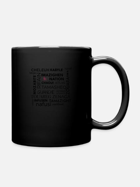 Multi Dialèqutes AMAZIGH Noir - Mug uni - noir
