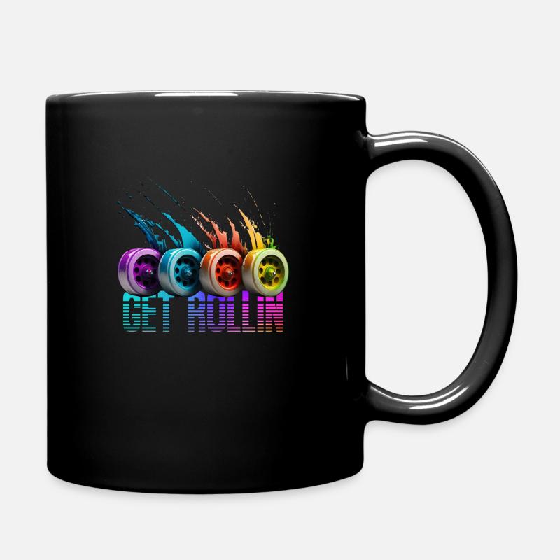 Obtenir rollin - Mug uni - noir