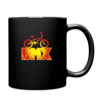 Vélo BMX - Mug uni - noir - Droite