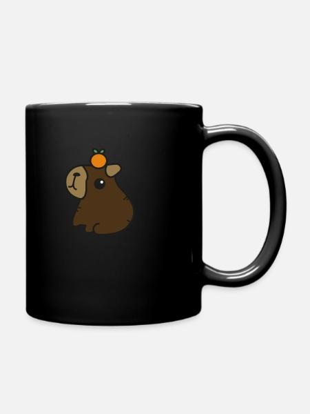 motif capibara - Mug uni - noir