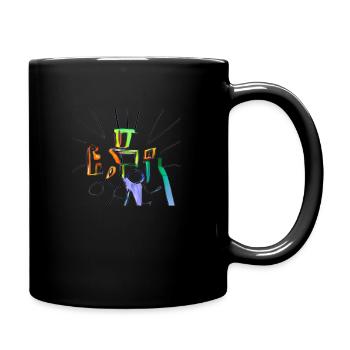 Vie - Mug uni - noir - Droite