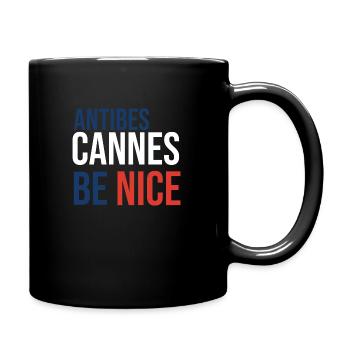Creative Antibes souvenir - Full Colour Mug - black - Right