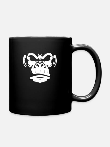Singe - Mug uni - noir