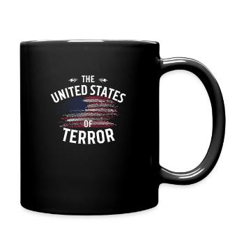 The United States Of Terror - Full Colour Mug - black - Right