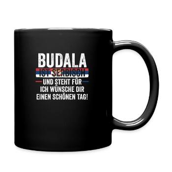 Serbian Serbian Serbia - Full Colour Mug - black - Right