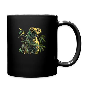 Koala Cute Koala Bear - Full Colour Mug - black - Right