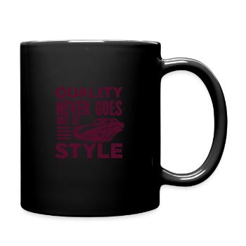 Vintage Car Veteran Classic Car Freedom United States - Full Colour Mug - black - Right