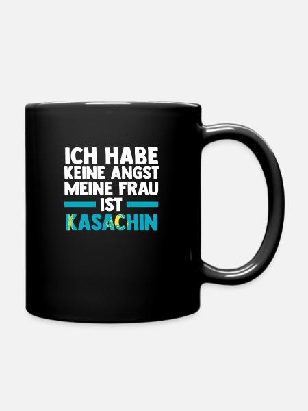 Kasachen Kasachstan - Tasse einfarbig - Schwarz