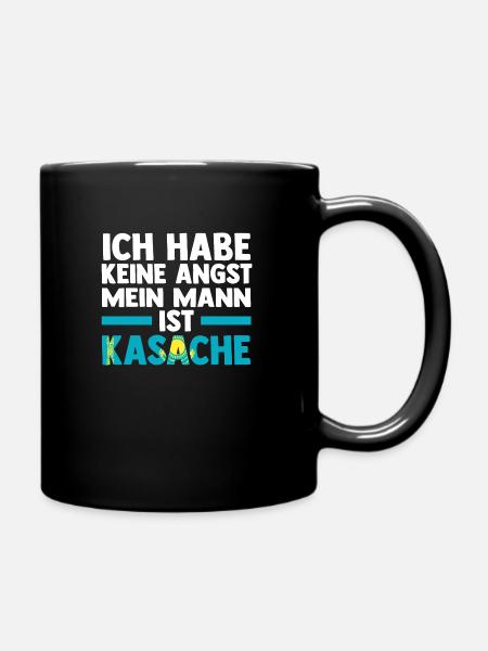 Kasachen Kasachstan - Tasse einfarbig - Schwarz
