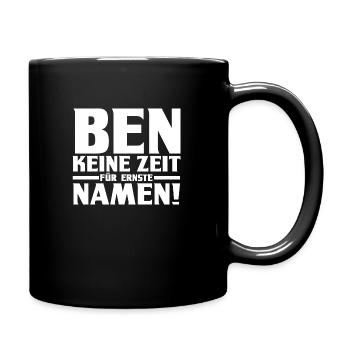 First name Ben - Full Colour Mug - black - Right