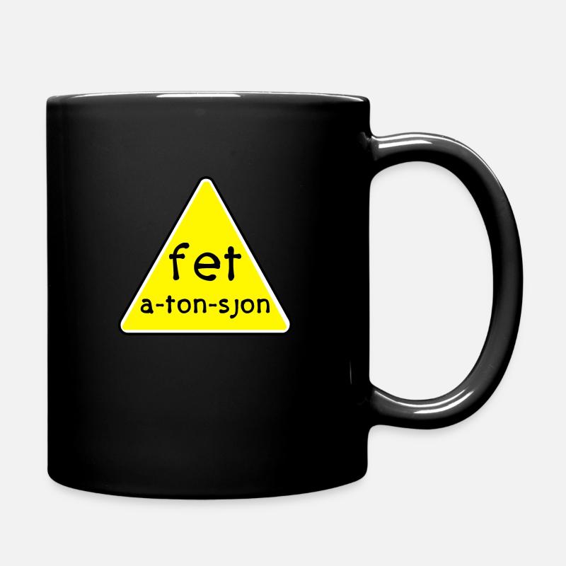 FET A Ton Sjon - Tasse einfarbig - Schwarz
