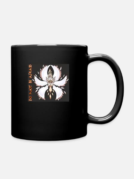 Engel - Do not be afraid - Full Colour Mug - black