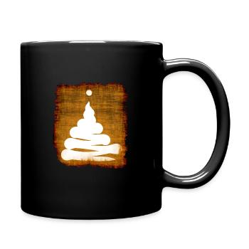 Exclamation point pile - Full Colour Mug - black - Right