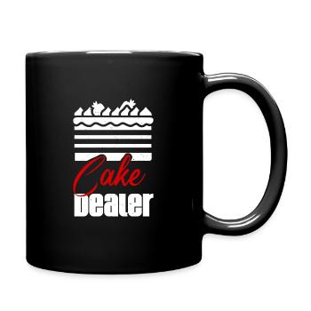 Marchand de gâteaux Détaillant de biscuits Boulanger Amateur de pâtisserie - Mug uni - noir - Droite