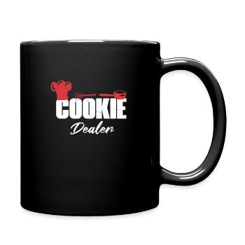 Marchand de biscuits Marchand de biscuits Boulanger Amateur de pâtisserie - Mug uni - noir - Droite