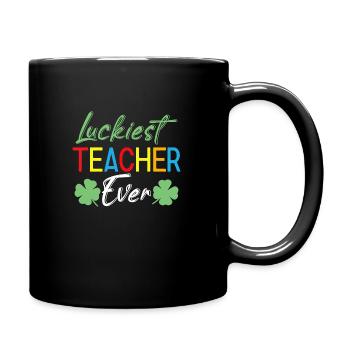 Lehrer Schulalltag Vintage Bildung Unterricht - Tasse einfarbig - Schwarz - Rechts