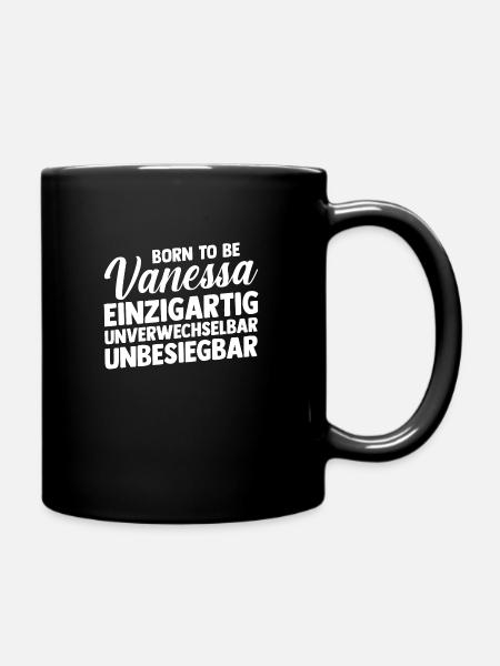 Prénom Vanessa - Mug uni - noir