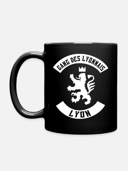 Football Club Lyon - GANG DES LYONNAIS - Mug uni - noir