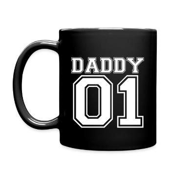 Daddy 01 - Bester Papa Vater Vatertag Familie - Full Colour Mug - black - Left