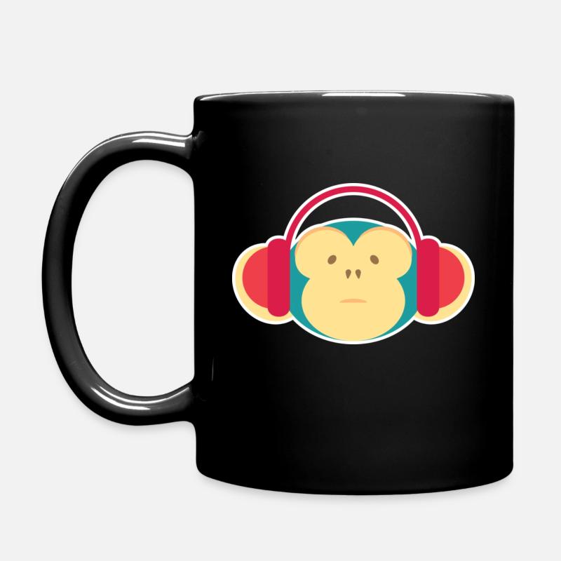 Funky Monkey - Full Colour Mug - black