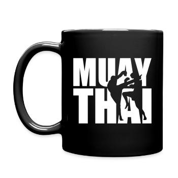Muay Thai - Mug uni - noir - Gauche