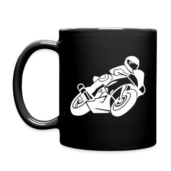 Motocycle - Mug uni - noir - Gauche