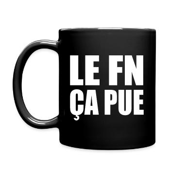 The FN stinks - Full Colour Mug - black - Left
