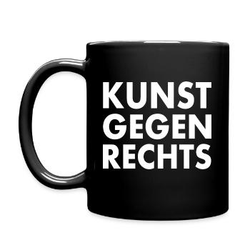 L’art contre la droite - Mug uni - noir - Gauche