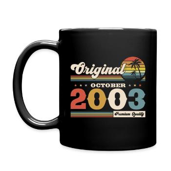 21e anniversaire Original Legend 2003 03 octobre - Mug uni - noir - Gauche