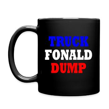 truck fonald dump - Full Colour Mug - black - Left