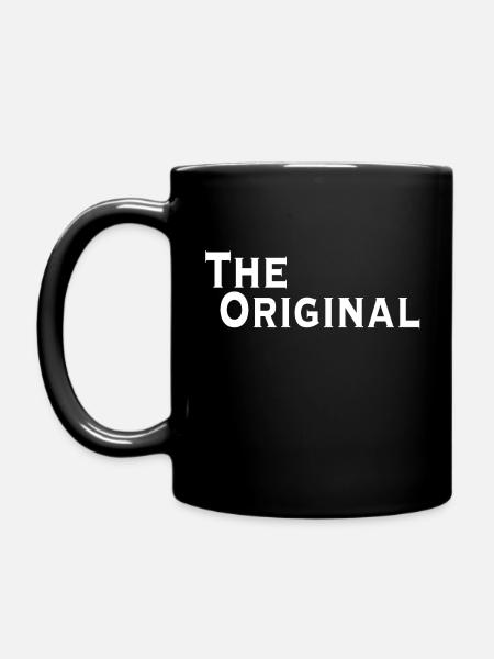 Das Original - Tasse einfarbig - Schwarz