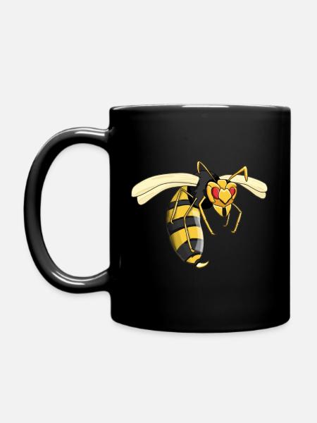Wasp - Full Colour Mug - black
