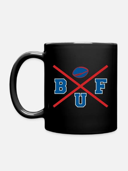 Buffalo Cross - Tasse einfarbig - Schwarz