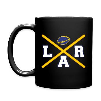 Croix R de Los Angeles - Mug uni - noir - Gauche